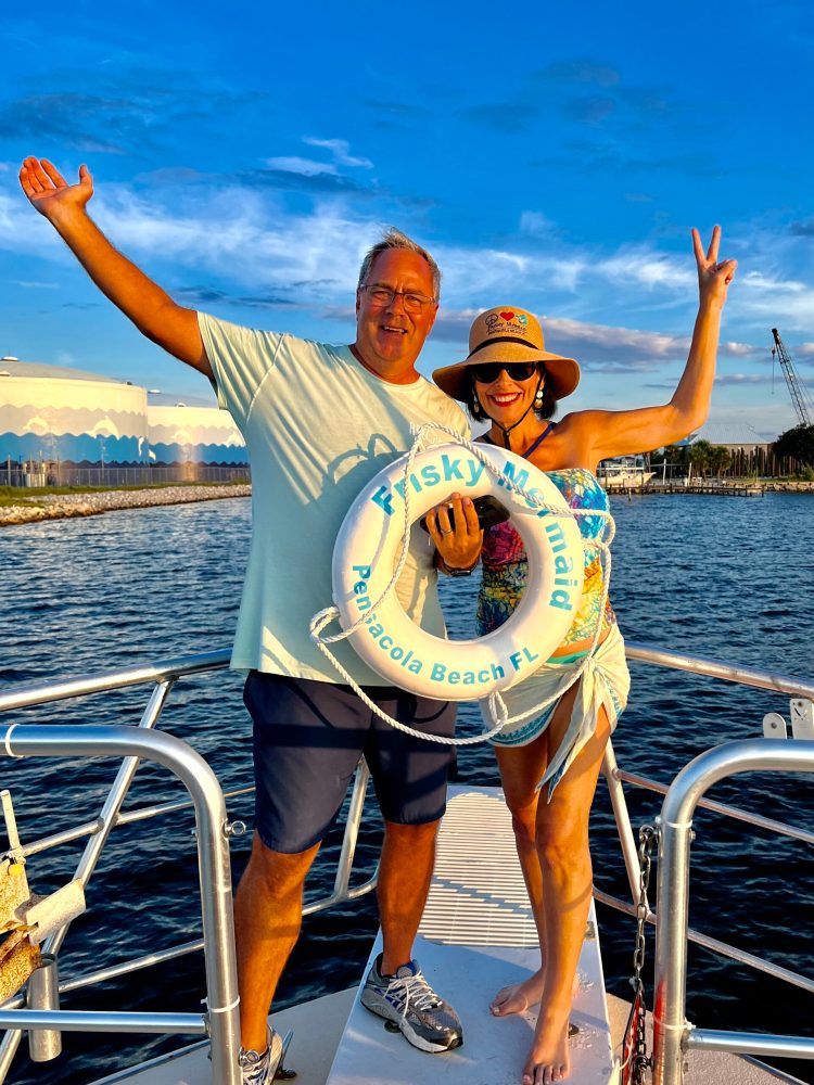 Owners of Frisky Mermaid Dolphin Tours & Pontoon Boat Rentals
