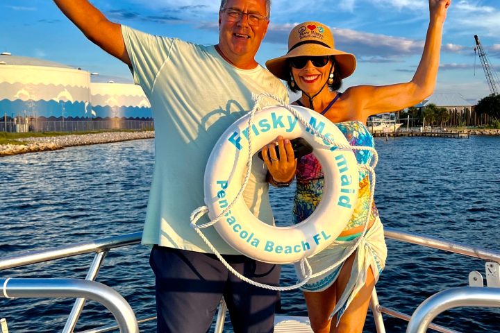 Owners of Frisky Mermaid Dolphin Tours & Pontoon Boat Rentals