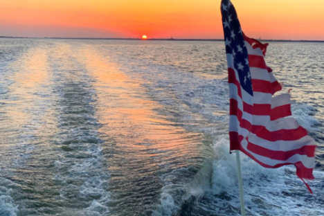 Pensacola beach sunset dolphin cruise
