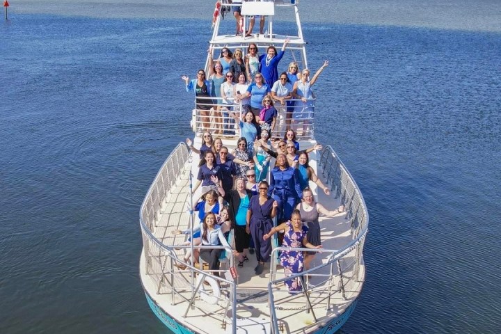 Group on Frisky Mermaid in Pensacola Beach